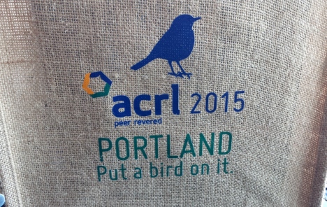 ACRL 2015 tote bag