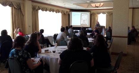 The well-attended ACRL-OR sponsored program and workshop, "Zines 101"